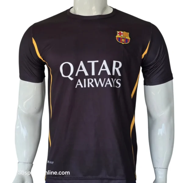 FC Barcelona 2013/2014 Third Football Jersey – "Qatar Airways" Retro Edition
