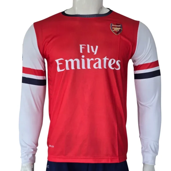 Arsenal FC 2012/2014 Home Football Jersey – Long Sleeve Edition