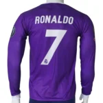 Real Madrid CF 2016/2017 Away Football Jersey – UEFA Champions League "Final Cardiff 2017" Long Sleeve Edition - Image 3
