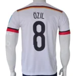 World Cup 2014 Germany Özil 8 Jersey back vew