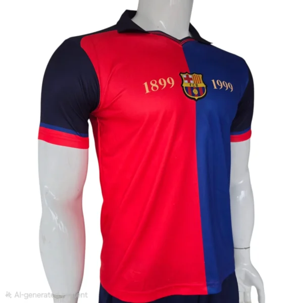 Barcelona Centenary 1899-1999 Jersey #11 side view