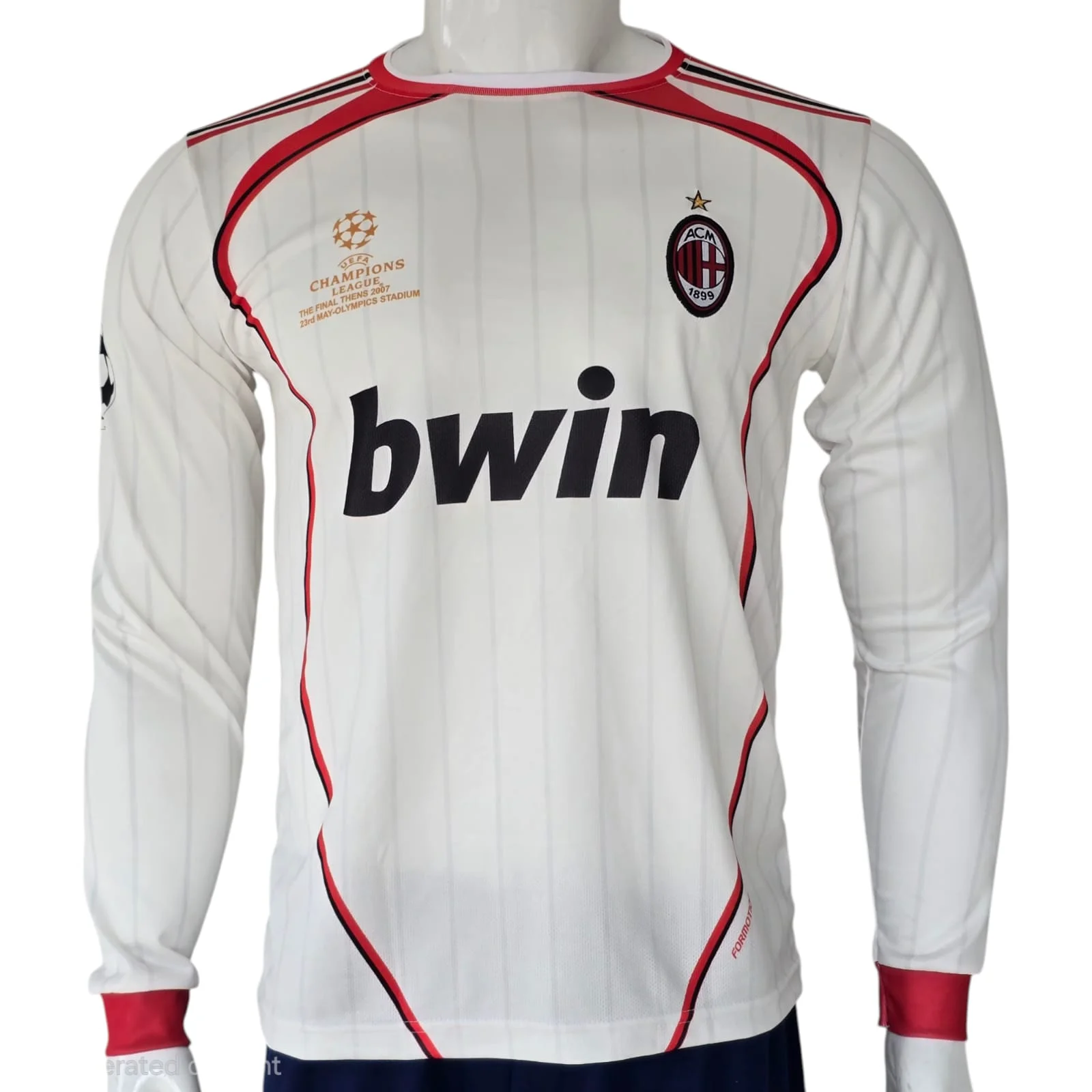 WhatsApp Image 2026-09-26 at 2.56.28 PM AC Milan 2006–07 "Athens Glory" Away Long Sleeve Jersey - Image 1