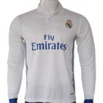 Real Madrid 2016–17 Home Long Sleeve Jersey
