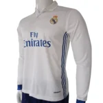 Real Madrid 2016–17 Home Long Sleeve Jersey - Image 2
