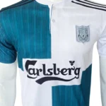 Liverpool 1995/96 Away Retro Jersey side view