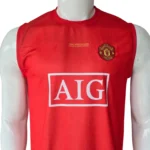 Manchester United 2008 Sleeveless Jersey side view