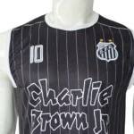Santos Charlie Brown #10 Sleeveless Jersey side view