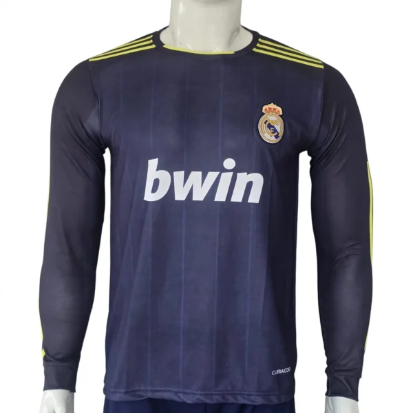 Real Madrid 2009/10 Away Long Sleeve Jersey