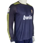 Real Madrid 2009/10 Away Long Sleeve Jersey side view