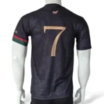 Portugal Black Gold Concept Jersey back view