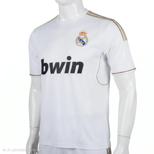 Real Madrid 2011/12 Home Retro Jersey side view