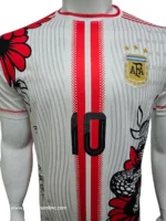 Argentina Dragon Concept Messi #10 Jersey side view