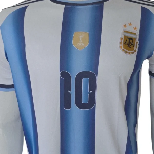Argentina Messi #10 Home Jersey side view