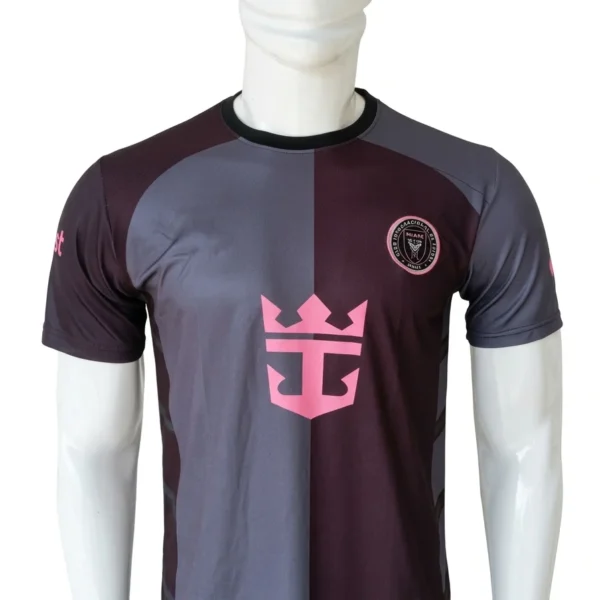 Inter Miami Messi #10 Grey Jersey side view