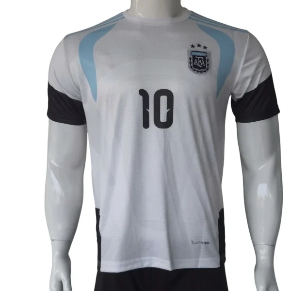 Argentina 2011 White & Sky Blue Jersey