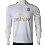 Real Madrid 2019 White & Gold Jersey