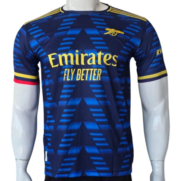 Arsenal Third Jersey Blue Chevron