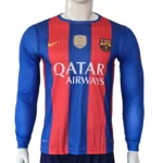 Barcelona 2016-17 Messi Long Sleeve Jersey