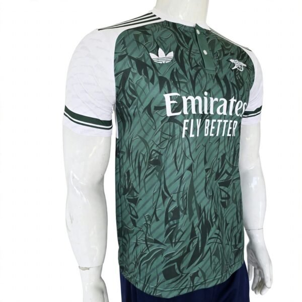 Arsenal 24/25 Special Edition Green Jersey side view