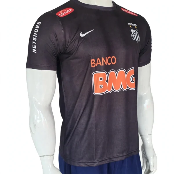 Santos FC 2012 Centenary Black Retro Jersey side view