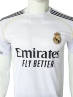 Real Madrid 2024/25 White Jersey side view