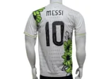 Argentina Green Dragon Messi #10 Jersey back view