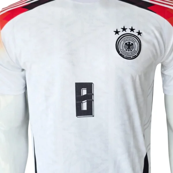 Germany Kroos #8 Home Jersey side view