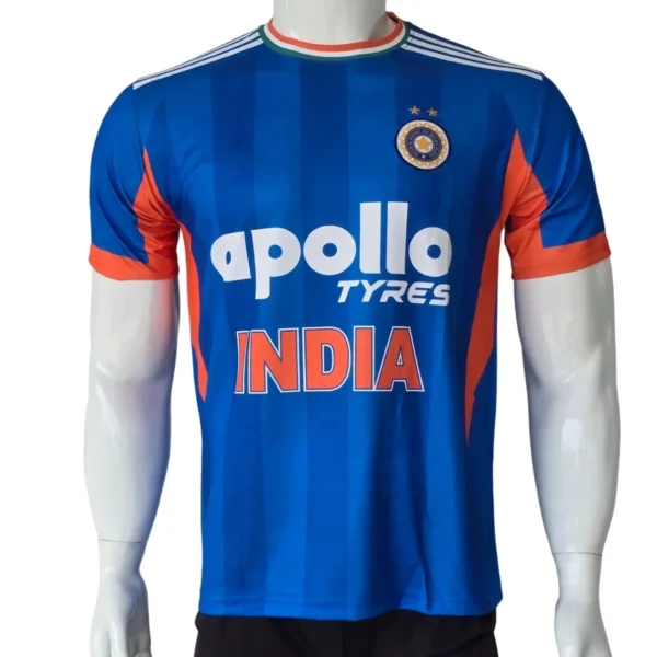 India Cricket Team Blue Jersey