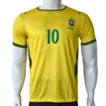 Brazil National Team Yellow #10 Jersey