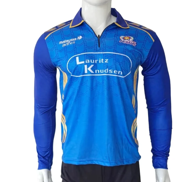 Mumbai Indians Full Sleeves Cricket Jersey