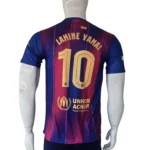 Barcelona 2024 Lamin Yamal Jersey back view