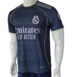 Real Madrid 22/23 Black Third Jersey side view