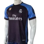 Buy Real Madrid 17/18 Black Third Jersey side view