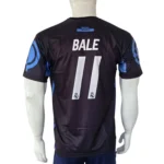 Buy Real Madrid 17/18 Black Third Jersey back view