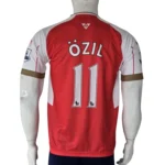 Arsenal Ozil 2014/15 Home Jersey back view