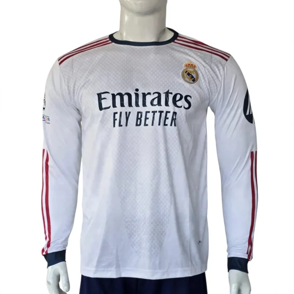 Real Madrid 2026/27 Home Long Sleeve Jersey