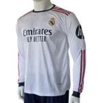 Real Madrid 2026/27 Home Long Sleeve Jersey side view