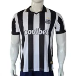 Santos FC 2024 Away Black & White Jersey