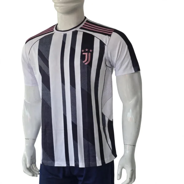 Juventus 2024/25 Black & white Jersey side view