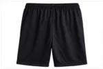 Manchester United Black Football Shorts back view
