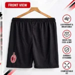 AC Milan Black Football Shorts