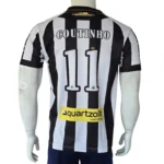 Santos FC 2024 Away Black & White Jersey back view