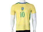 Brazil #10 Neymar Football Jersey