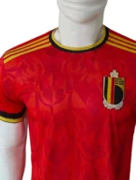 Belgium 2026 Red Home Jersey side view