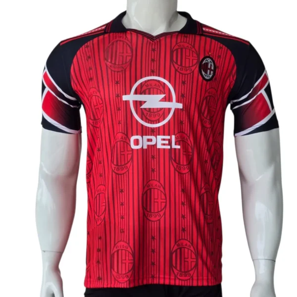 AC Milan 1999 Home Red Retro Jersey
