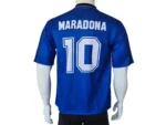 Argentina 2002 Five Sleeve Retro Jersey back view