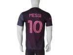 Inter Miami Messi #10 Grey Jersey back view