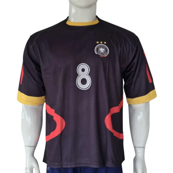 Germany 2006 Black & Red Retro Jersey