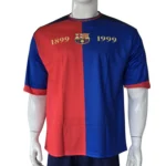 Barcelona 1899-1999 Red & Blue Retro Jersey