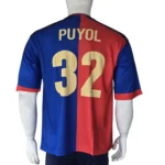 Barcelona 1899-1999 Red & Blue Retro Jersey back view